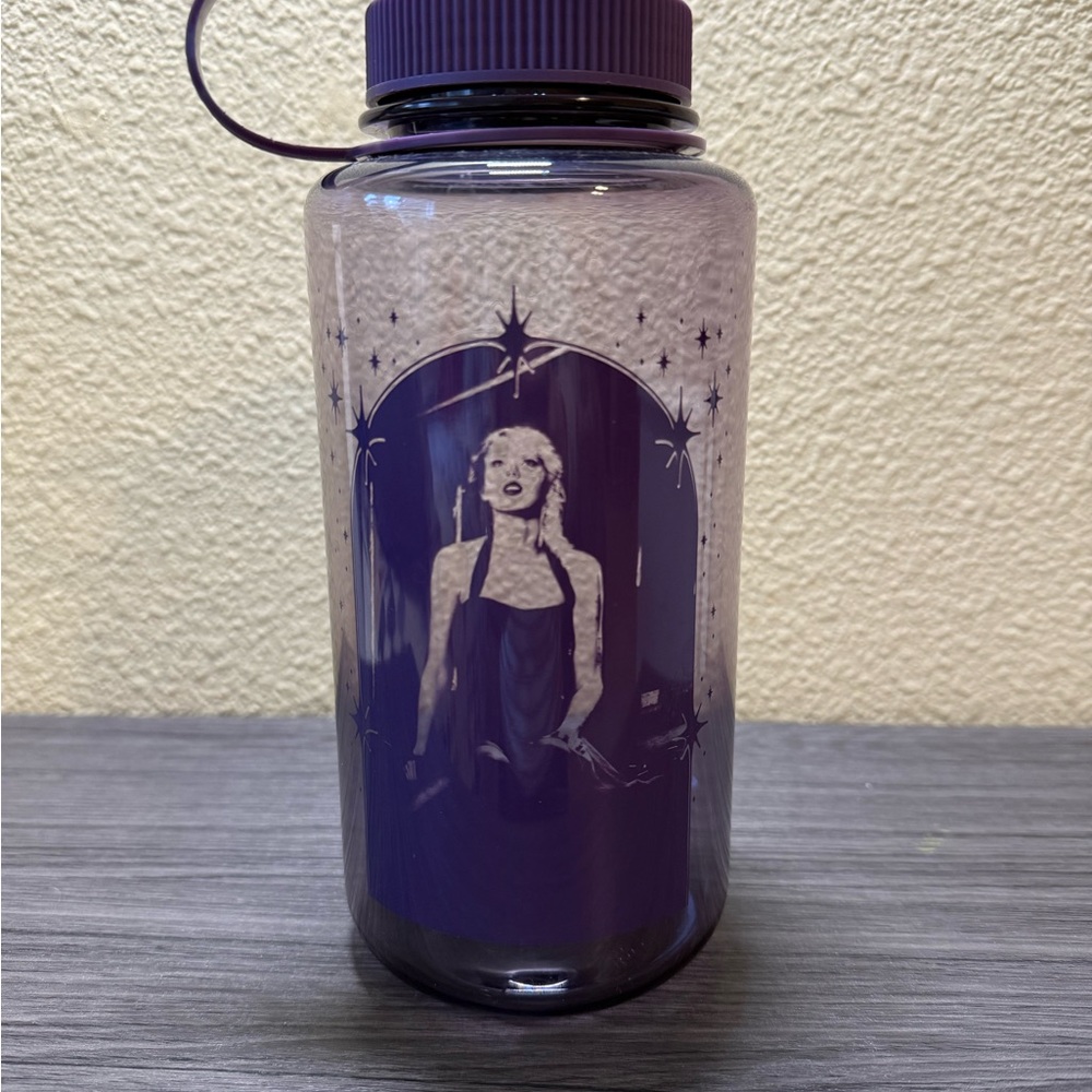 Taylor Swift Speak Now water bottle from her merch store.